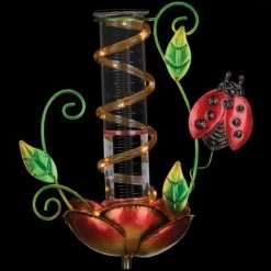 Regal Art & Gift Garden Solar Rain Gauge (12503) -Yard Decorations Store 125033md