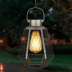 Regal Art & Gift Solar Lantern (13165) -Yard Decorations Store 13165scenemd