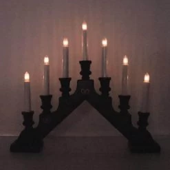 Star Trading Swedish Candelabra / Candlestick (formerly Finnish Designs) (15443) -Yard Decorations Store 15443darkfmd
