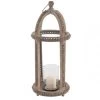 29" - Wooden - Glass - Lantern| Light Garden Lantern (Candle Not Included)