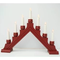 Star Trading Swedish Candelabra / Candlestick (formerly Finnish Designs) (27645) -Yard Decorations Store 27645lit lightsonmd