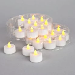 Gerson LED Tea Light (24 Pack) (Batteries Included) (32659) -Yard Decorations Store 32659Miscmd