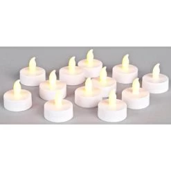 Gerson Tea Lights (12 Pack) (35989) -Yard Decorations Store 359892md