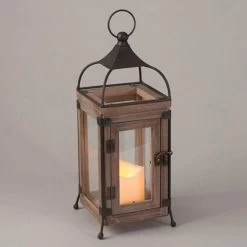 Gerson Flameless LED Resin Candle Light / Lantern (43226)