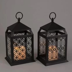 Gerson Flameless LED Candle Light With Timer (Set Of 2) (43273)