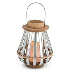 Gerson LED Flameless Candle/Lantern With Timer (43886)