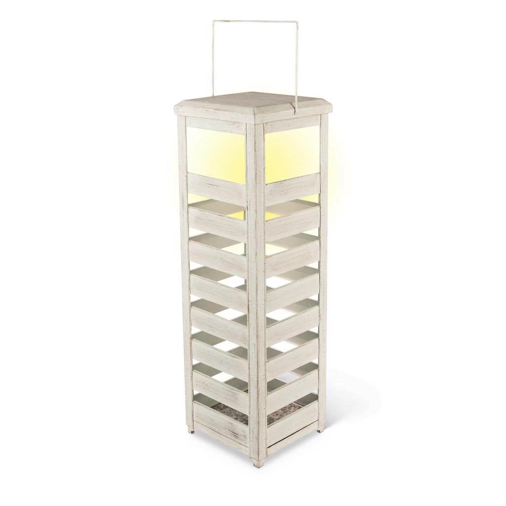 Gerson Flameless LED Lantern With Timer (44125) 1 Gerson Flameless LED Lantern With Timer (44125)