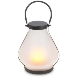 Gerson LED Schoolhouse Lantern With Timer (44220)