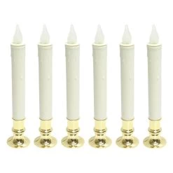 Brite Star LED Candle Lamp With Timer (6 Pack) (45203)