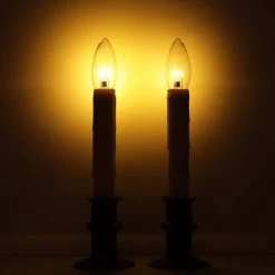 Celestial Lights Taper Candle (2 Pack) (708856) -Yard Decorations Store 708856darkmd