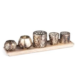 Gerson Votive Candle Holder (1 Set Of 5 Cups) (93708)