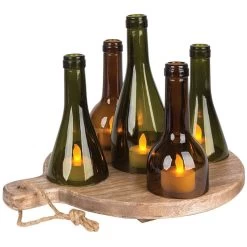 Gerson Tealights On Vineyard Tray (94079)