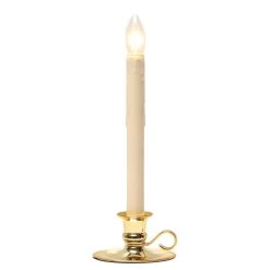 Celestial Lights Taper Candle With Traditional Base (965615)
