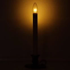 Celestial Lights Taper Candle With Traditional Base (965622) -Yard Decorations Store 965622darkmd