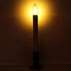 Celestial Lights Taper Candle With Adjustable Base (965912) -Yard Decorations Store 965912darkmd
