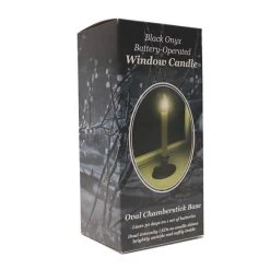 Celestial Lights Taper Candle With Traditional Base (965929) -Yard Decorations Store 965929boxmd